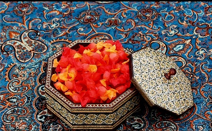 تصویر 1 از شکلات خوری خاتم کاری چوبی اصفهان + خرید