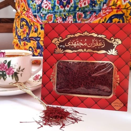 تصویر 5 از قیمت زعفران سرگل مجتهدی + پخش تولیدی عمده کارخانه