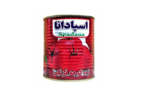 تصویر 1 از خرید عمده رب گوجه قوطی اسپادانا ۸۰۰ گرمی