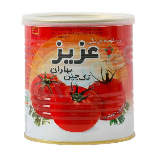 تصویر 1 از خرید و قیمت رب گوجه فرنگی عزیز + فروش عمده