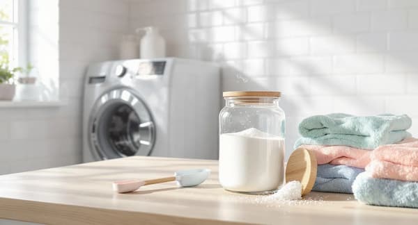 پودر لباسشویی طبیعی با شست و شوی یکنواخت و کیفیت منحصر به فرد