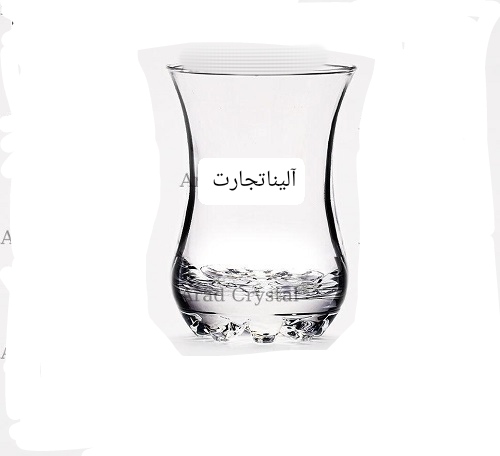تصویر 1 از قیمت استکان کمرباریک بلور مدل آزالیا