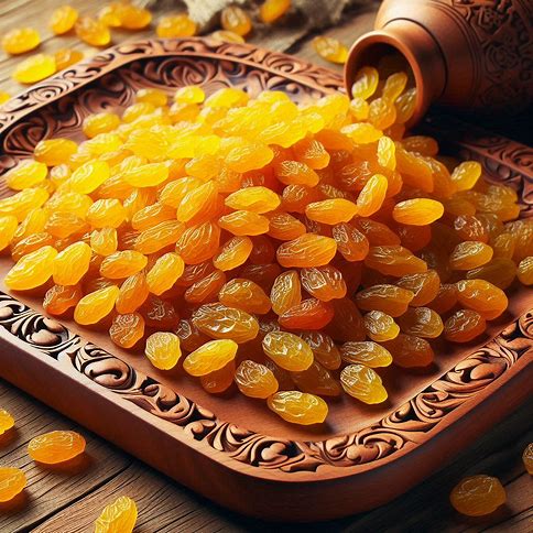 تصویر 4 از فروش عمده و فوق العاده کشمش گلدن دمدار + قیمت ارزان و ارسال سریع