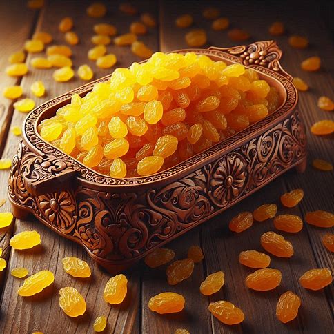 تصویر 5 از فروش عمده و فوق العاده کشمش گلدن دمدار + قیمت ارزان و ارسال سریع