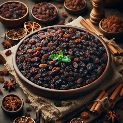 تصویر 4 از فروش عمده و فوق العاده کشمش آفتابی ارگانیک دمدار + قیمت ارزان و ارسال سریع