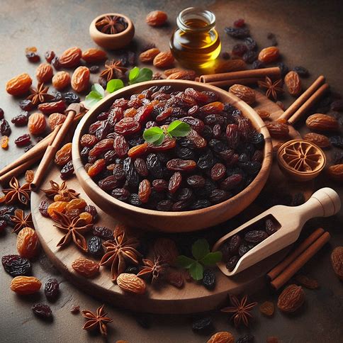تصویر 3 از فروش عمده و فوق العاده کشمش آفتابی ارگانیک دمدار + قیمت ارزان و ارسال سریع