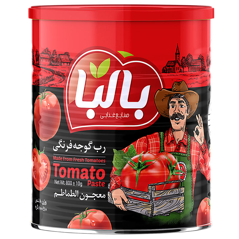 تصویر 1 از خرید عمده رب گوجه فرنگی بالبا + فروش ویژه