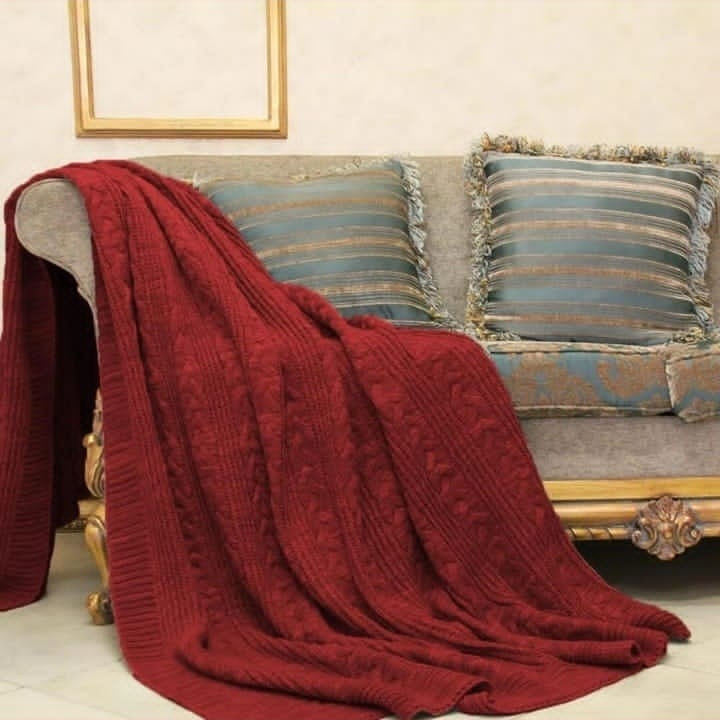 تصویر 2 از قیمت خرید جدیدترین مدل های پتو شال مبلی + فروش عمده