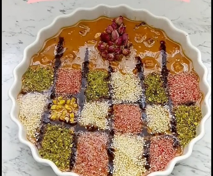 فروش عمده + قیمت استثنایی رنگینک خرما بامغز گردو