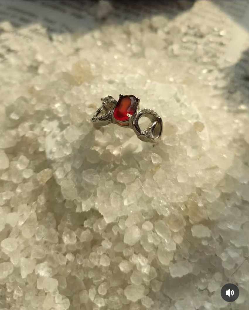 تصویر 3 از خرید انگشتر گارنت قرمز + تحویل فوری