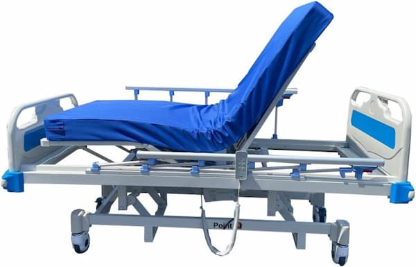 تصویر 3 از قیمت انواع تخت بستری بیمار سه شکن با قابلیت تنظیم ارتفاع + خرید عمده