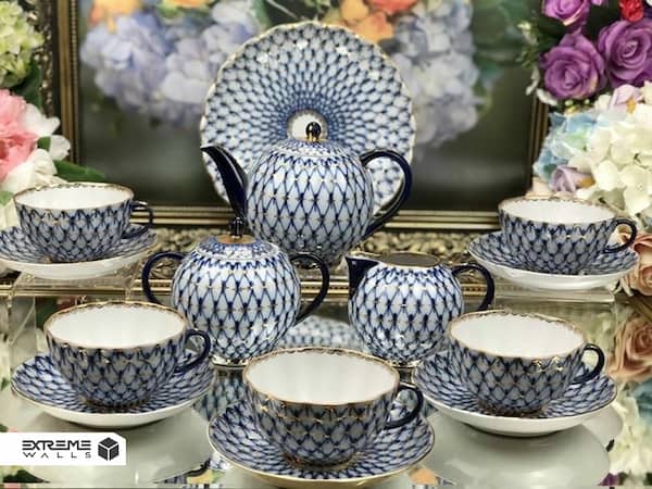 تصویر 3 از فروش سرویس چای و پذیرایی سرامیکی + قیمت خرید به صرفه
