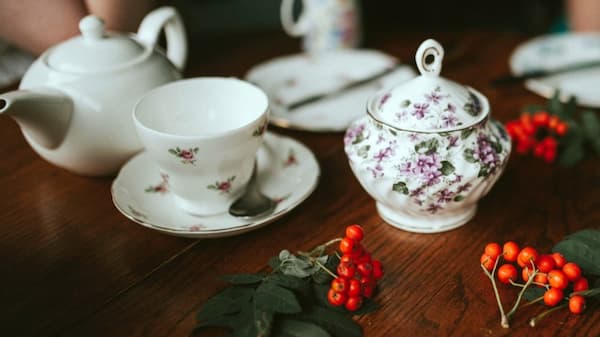 تصویر 2 از فروش سرویس چای و پذیرایی سرامیکی + قیمت خرید به صرفه