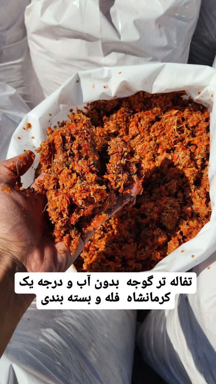 تصویر 1 از قیمت تفاله گوجه فرنگی مشهد