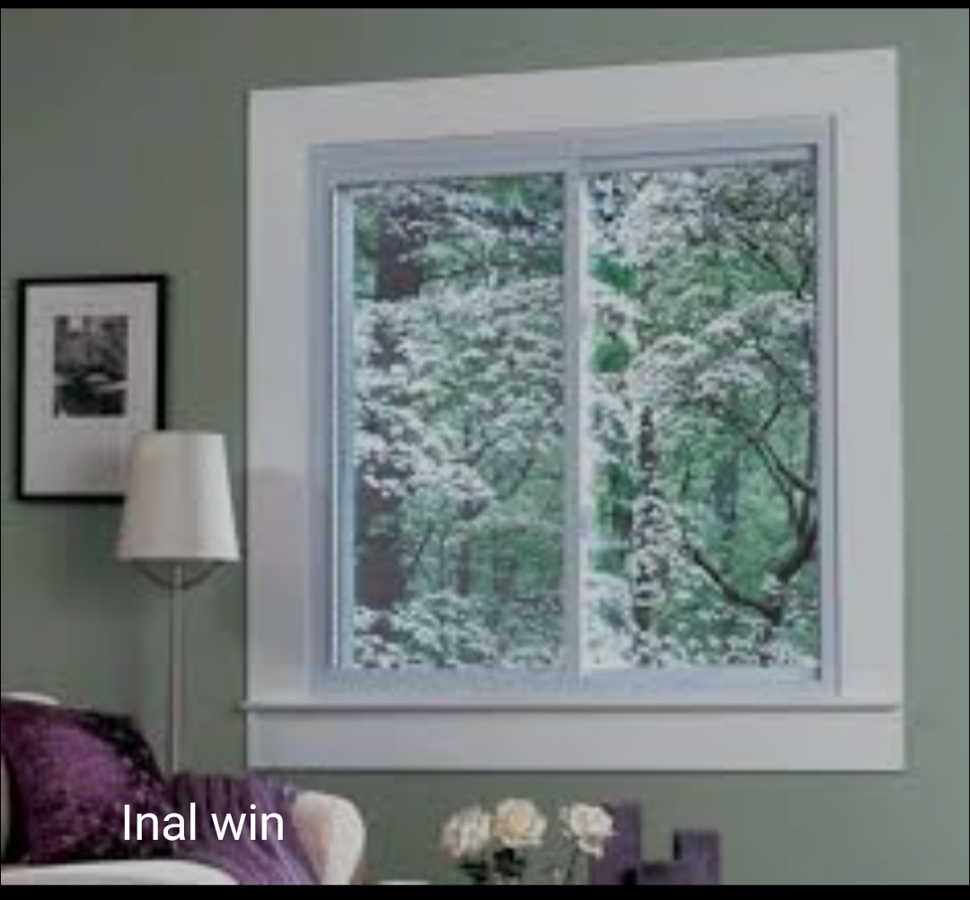 پروفیل upvc در رنگهای سفید و مشکی