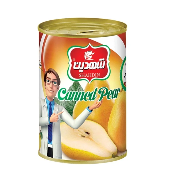 تصویر 1 از قیمت کمپوت گلابی در قوطی کلید دار