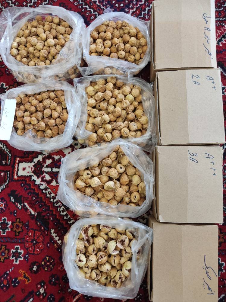 انجیر خشک صادراتی کیفیت بالا + ظاهر براق و تمیز