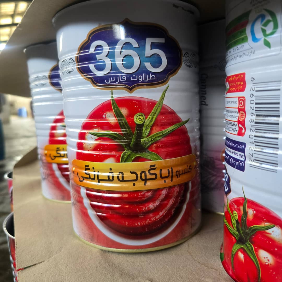 تصویر 5 از تولیدکننده رب گوجه فرنگی اسپتیک ۳۶۵ طراوات فارس