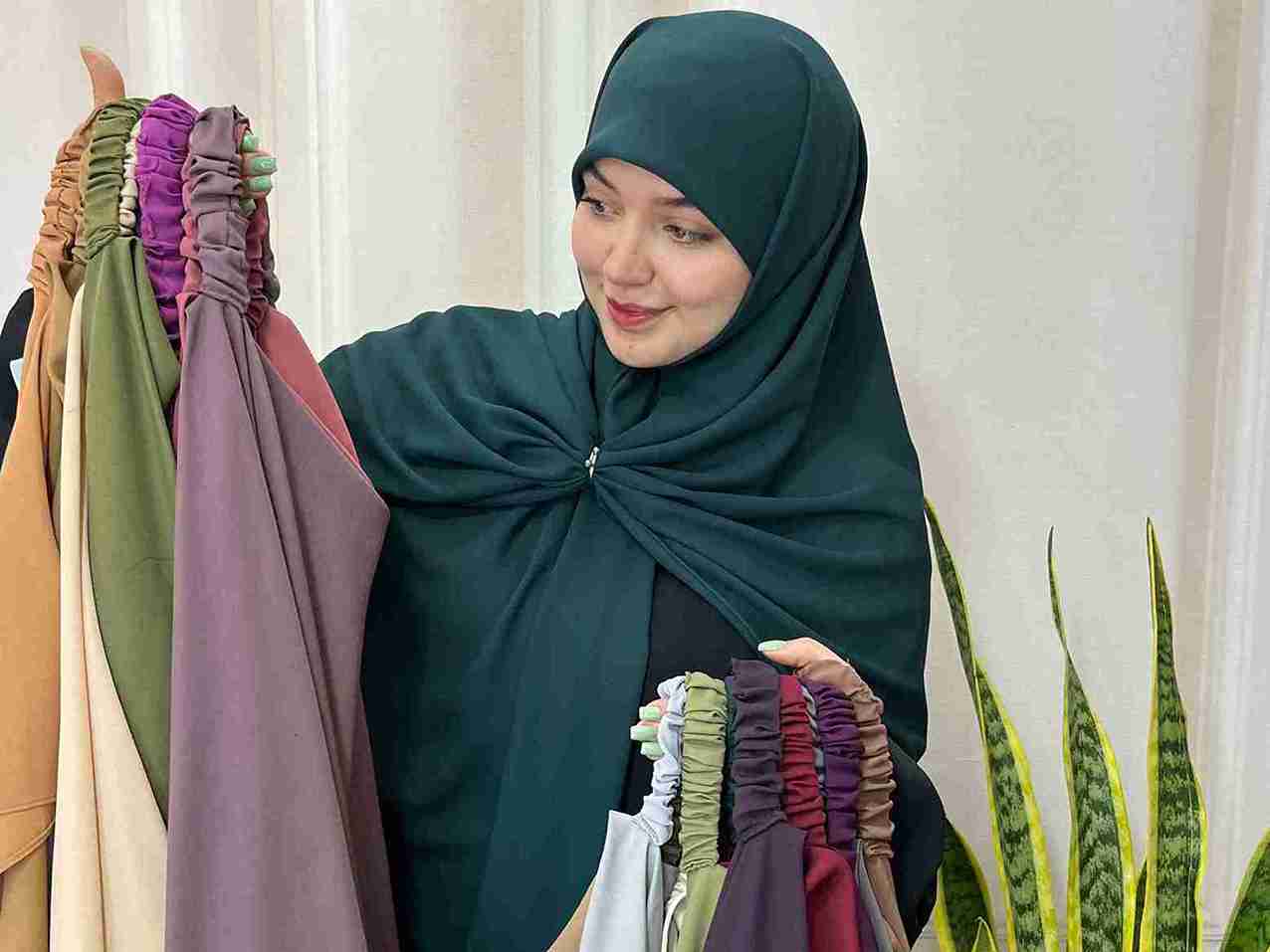 تصویر 4 از قیمت روسری کش دار حجابی  + پخش تولیدی