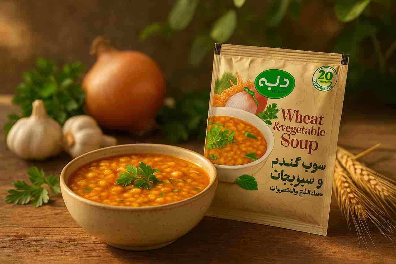 تصویر 2 از فروش سوپ سبزیجات نیمه آماده + قیمت خرید به صرفه