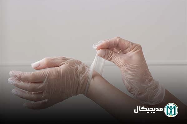 تصویر 1 از خرید و قیمت دستکش وینیل مدیوم + فروش عمده