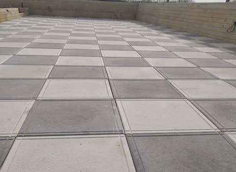 تصویر 1 از فروش موزاییک حیاط شطرنجی + فروش استثنایی