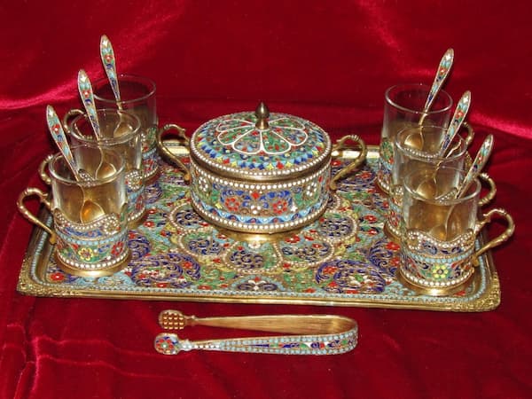 تصویر 5 از خرید و قیمت سرویس پذیرایی میناکاری + فروش عمده