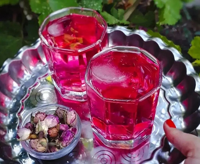خرید شربت گل سرخ