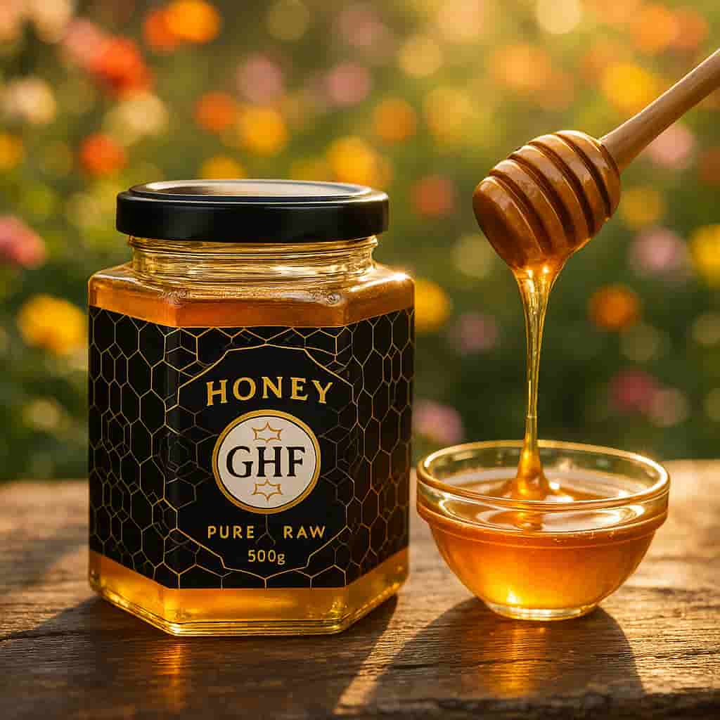 عسل مرکبات تازه + رنگ روشن و عطر دلپذیر