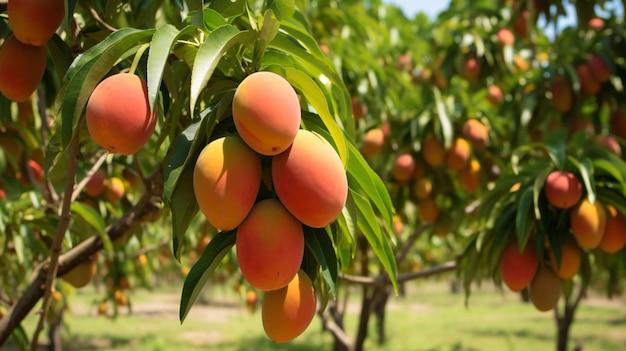تصویر 1 از نهال انبه پایه بذری و پیوندی برای فروش + خرید عمده نهال انبه پیوندی