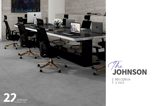 سرامیک 120 × 60 مدل جانسون طوسی روشن