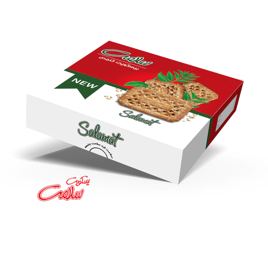 فروش شیرمال طعم هل و کنجد ۸۰۰گرم + تخفیف وبژه