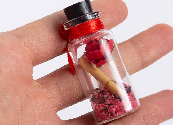 فروش بطری شیشه ای گیفت + فروش به صرفه