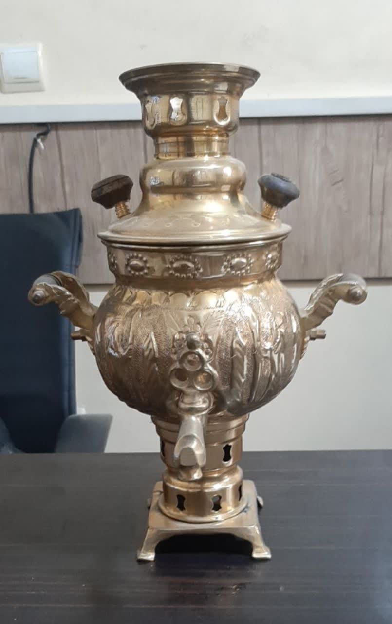تصویر 2 از خرید سماور آتیلا ۶ لیتری گازی مدل روسی