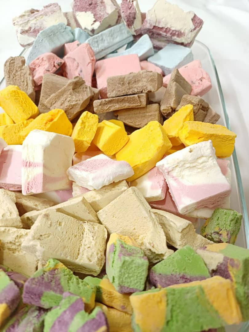 انواع طعم بستنی خشک + بهترین قیمت جهت سود بیشتر شب یلدا