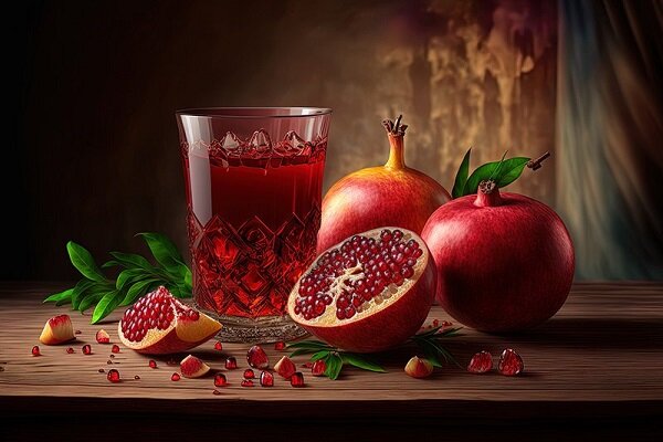 تصویر 2 از شربت انار شیرین صادراتی + کیفیت ممتاز و طبیعی