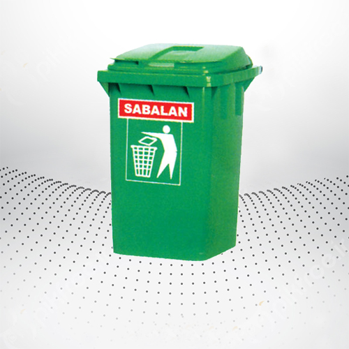 تصویر 1 از سطل زباله پلاستیکی 40 لیتری پدال فلزی