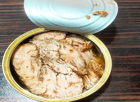 تصویر 1 از فروش مستقیم از تولیدی کنسرو شتر مرغ ۱۸۰ گرمی
