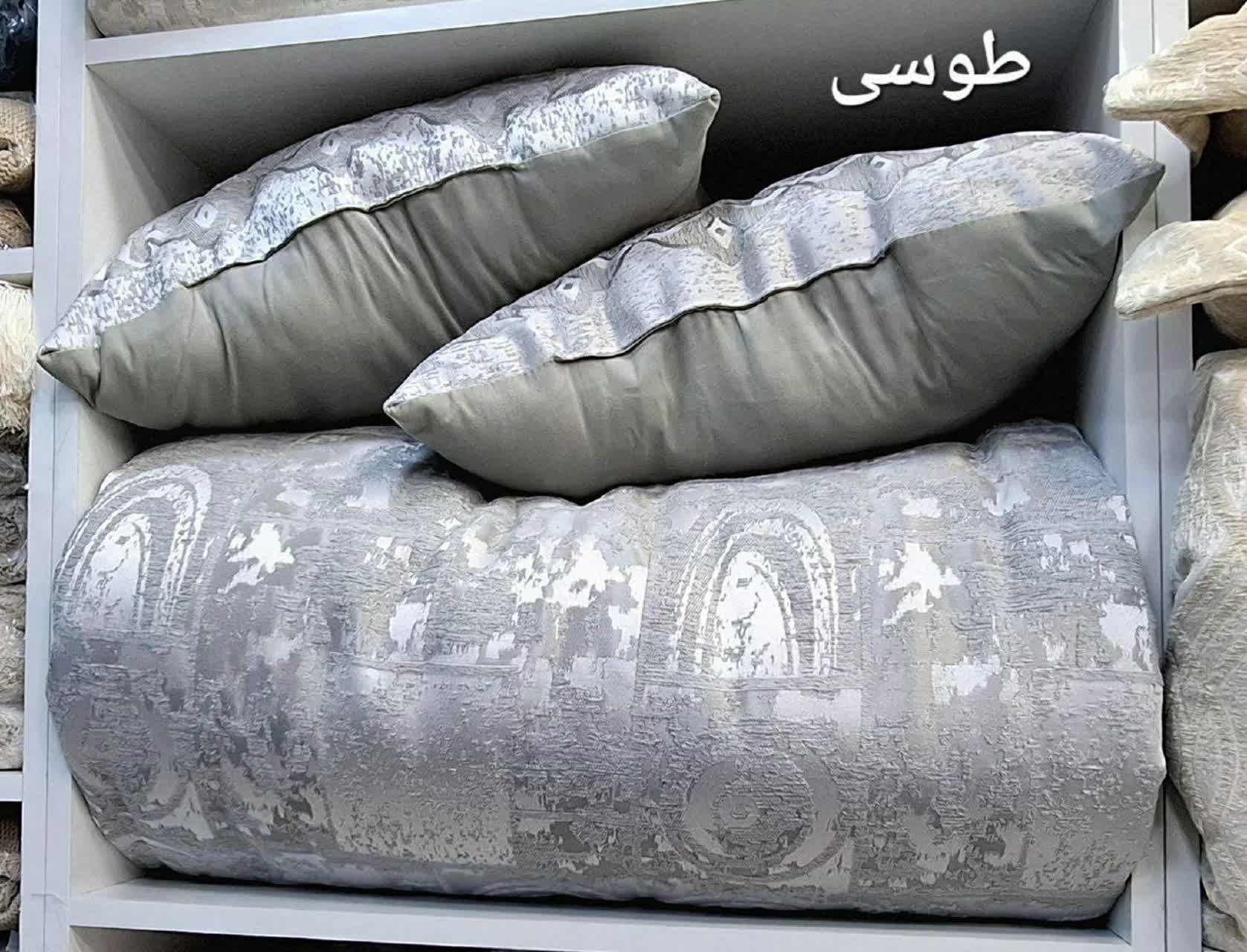 خرید روتختی مخمل شانل گل برجسته استری میکرو