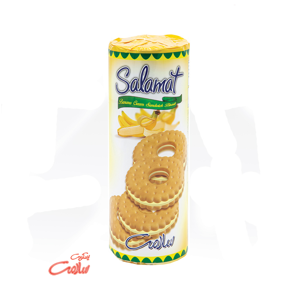 بیسکویت کرم دار موزی ۳۴۰ گرم + تخفیف ویژه