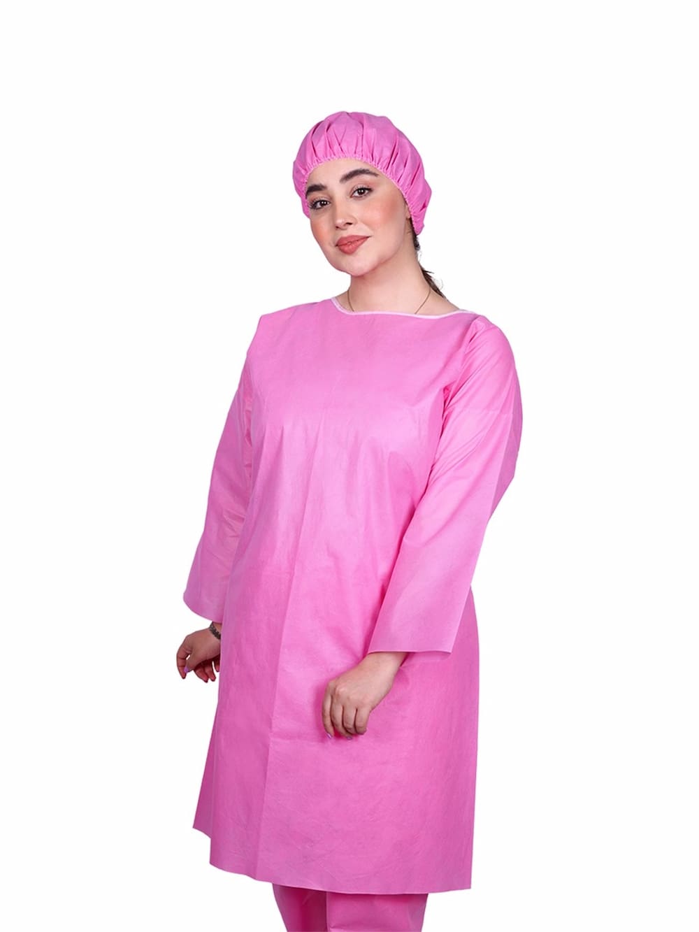 تصویر 3 از خرید لباس یکبار مصرف بیمارستانی زنانه + شرایط عالی