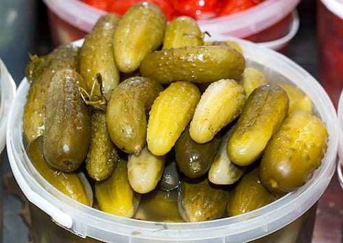 تصویر 2 از قیمت خرید خیارشور خانگی + فروش ویژه