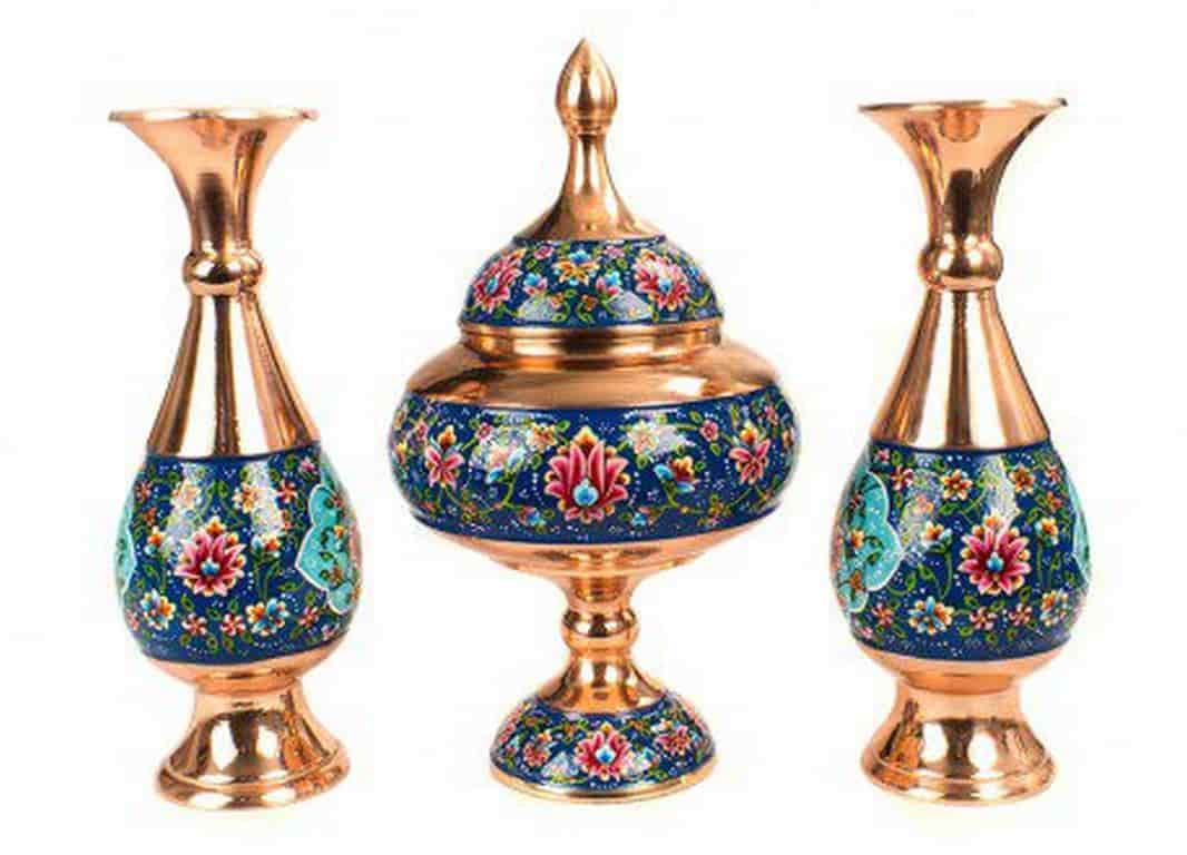 تصویر 4 از خرید جدیدترین انواع ظرف مسی تزئینی