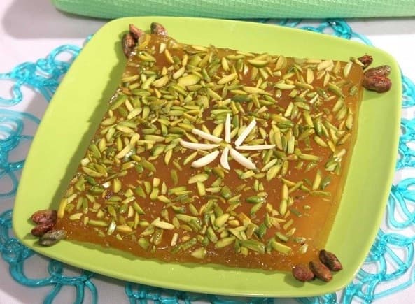 تصویر 1 از خرید و قیمت  حلوا مسقطی لاری تازه + فروش عمده