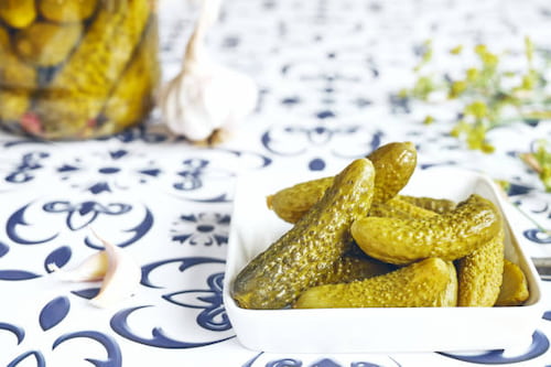 تصویر 1 از خرید خیارشور سرکه ای ترد + قیمت فروش استثنایی
