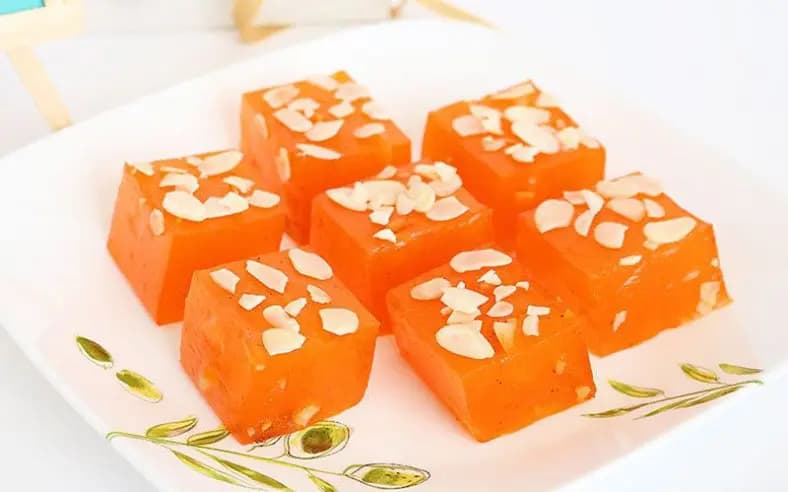 تصویر 5 از فروش حلوا مسقطی لاری عسلی + قیمت خرید به صرفه
