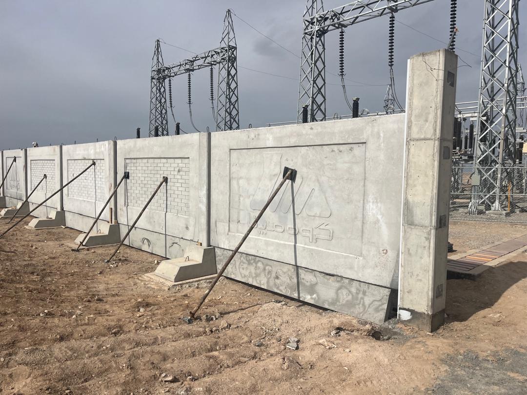 تصویر 1 از قیمت دیوار بتنی پیش ساخته کرمان
