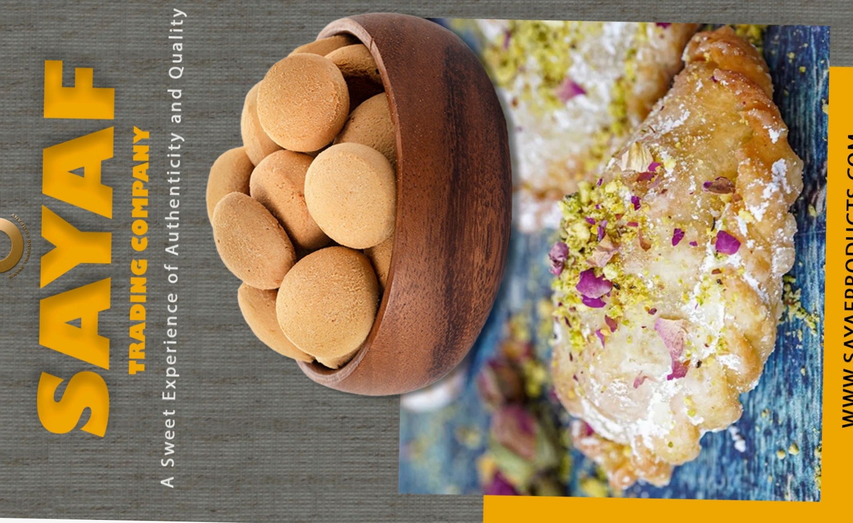 شیرینی سنتی حاجی بادام یزد در اراد برندینگ