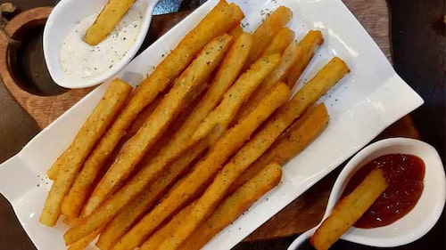 تصویر 4 از قیمت سیب زمینی خلال ساده نیمه آماده + فروش عمده