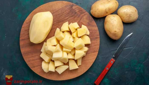 تصویر 5 از فروش سیب زمینی زیگزاگی نیمه آماده + قیمت خرید به صرفه
